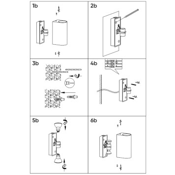 Уличный настенный светильник Denkirs Narvik DK9791-BK-7