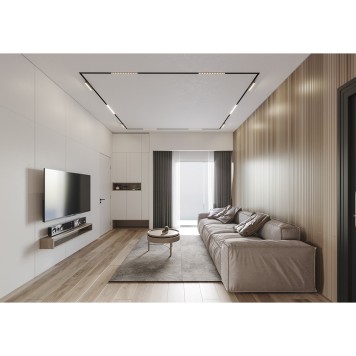 Шинопровод Denkirs Smart One 3m TR2023-BK-1