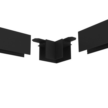 Соединитель угловой Denkirs Smart Base TR2102-BK-1