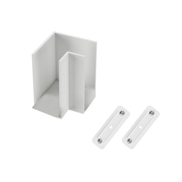 Соединитель угловой Denkirs Smart TR2110-WH-GYPSUM