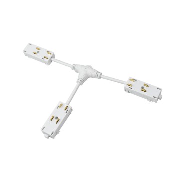 T-образный коннектор питания Denkirs Smart TR2115-WH