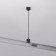 Подвесной токоподвод Denkirs Smart Base TR2124-BK