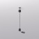 Подвесной токоподвод Denkirs Smart Base TR2124-BK