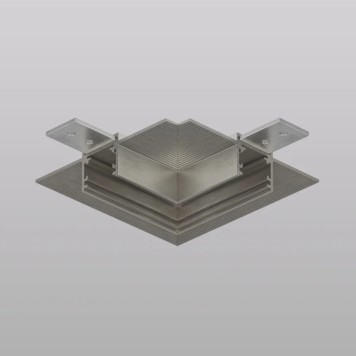 Соединитель L-образный под ГКЛ 12.5мм Denkirs Shine Hide TR5705-DN-1