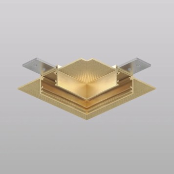 Соединитель L-образный под ГКЛ 12.5мм Denkirs Shine Hide TR5705-SB-1