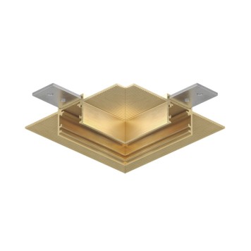 Соединитель L-образный под ГКЛ 12.5мм Denkirs Shine Hide TR5705-SB