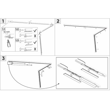 Заглушка Denkirs Shine Base TR5735H-SB-5