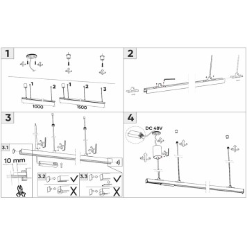 Заглушка Denkirs Shine Base TR5735H-SB-6