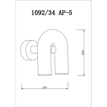 Спот Divinare Twins 1092/34 AP-5-1