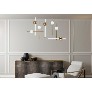 Люстра Divinare Cliff 1125/01 SP-10-4