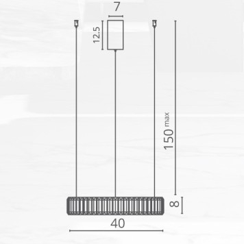 Люстра Divinare Renata 1135/02 SP-24-3