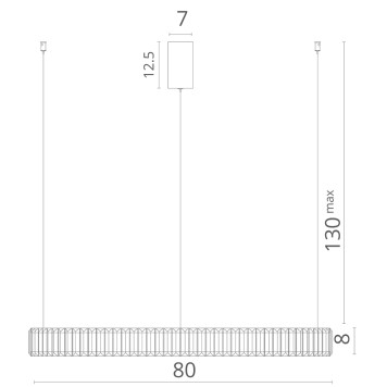 Люстра Divinare Renata 1135/17 SP-47-5