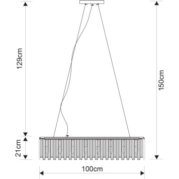 Люстра Divinare Nova 1223/02 SP-8-1