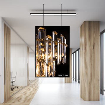 Люстра Divinare Rosie 3511/17 LM-8-5