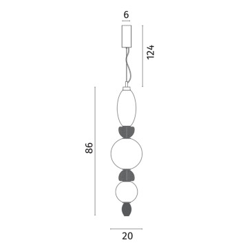 Люстра Divinare Ambra 5016/17 SP-26-1
