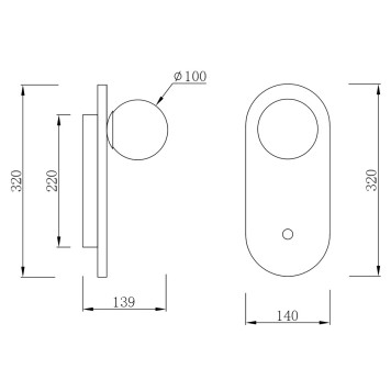 Бра Divinare Milano 5406/33 AP-1-3