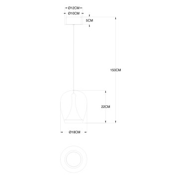 Люстра Divinare Campo 5875/07 SP-15-1