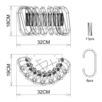 Бра Divinare Megan 7568/18 AP-2-4