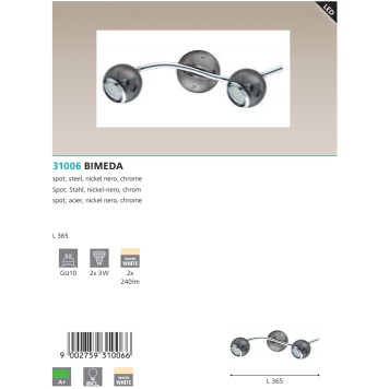 Спот Eglo Bimeda 31006-2