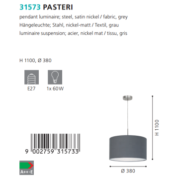Люстра Eglo Pasteri 31573-4
