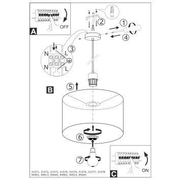 Люстра Eglo Pasteri 31576-2