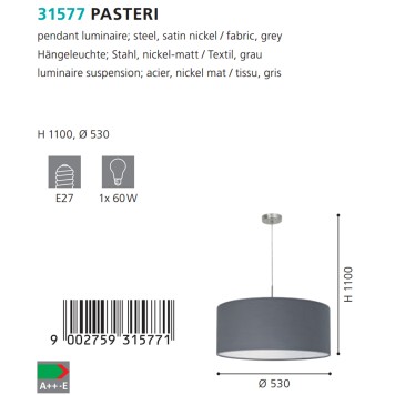 Люстра Eglo Pasteri 31577-2