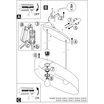 Люстра Eglo Maserlo 31618-3