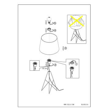 Лампа настольная Eglo Camporale 39178-1