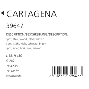 Спот Eglo Cartagena 39647-2