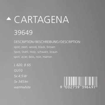 Спот Eglo Cartagena 39649-1