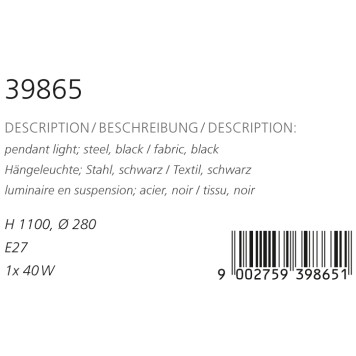 Люстра Eglo Granadillos 39865-1