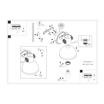 Спот Eglo Lubenham 1 43164-3