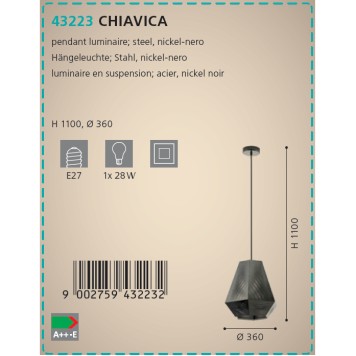 Люстра Eglo Chiavica 43223-2