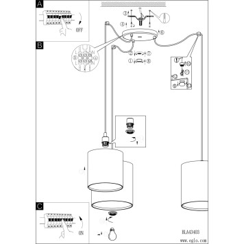 Люстра Eglo Arnhem 43403-2