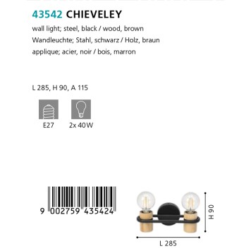 Бра Eglo Chieveley 43542-2