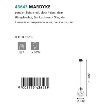 Люстра Eglo Mardyke 43643-2