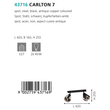 Спот Eglo Carlton 7 43716-5