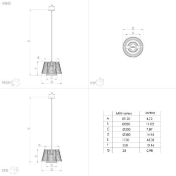 Люстра Eglo Hykeham 43852-6