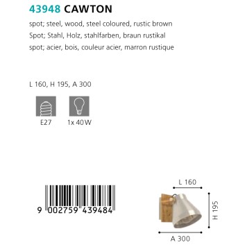 Спот Eglo Cawton 43948-6