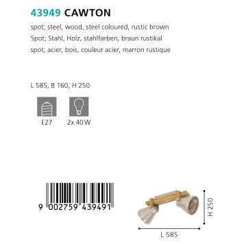 Спот Eglo Cawton 43949-7