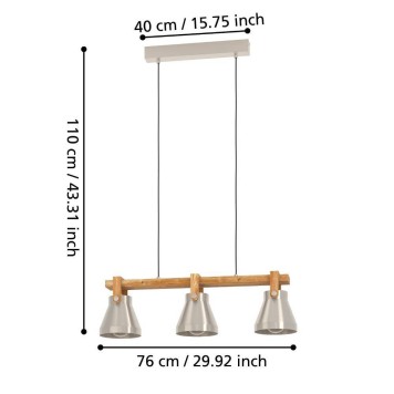 Люстра Eglo Cawton 43952-6