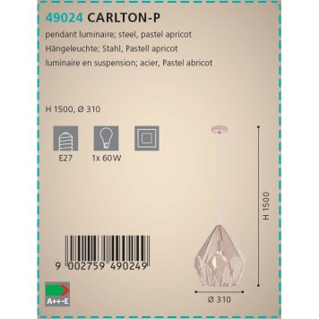 Люстра Eglo Carlton-P 49024-1