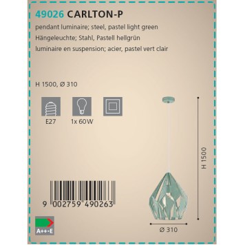 Люстра Eglo Carlton-P 49026-1