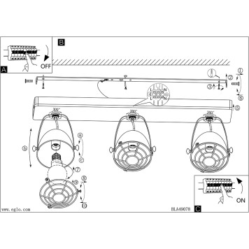 Спот Eglo Gatebeck 49078-1