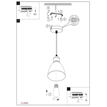 Люстра Eglo Priddy 1 49492-3