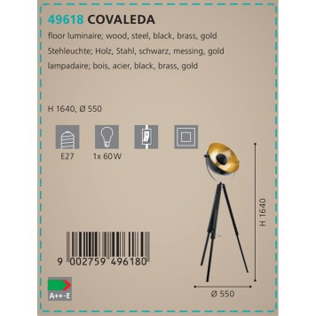 Торшер Eglo Covaleda 49618-3