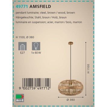 Люстра Eglo Amsfield 49771-3