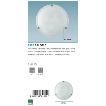 Настенный светильник Eglo Salome 7902-2