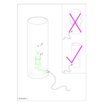 Лампа настольная Eglo Geo 81827-4