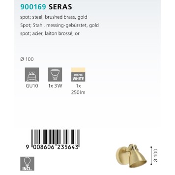 Спот Eglo Seras 900169-2